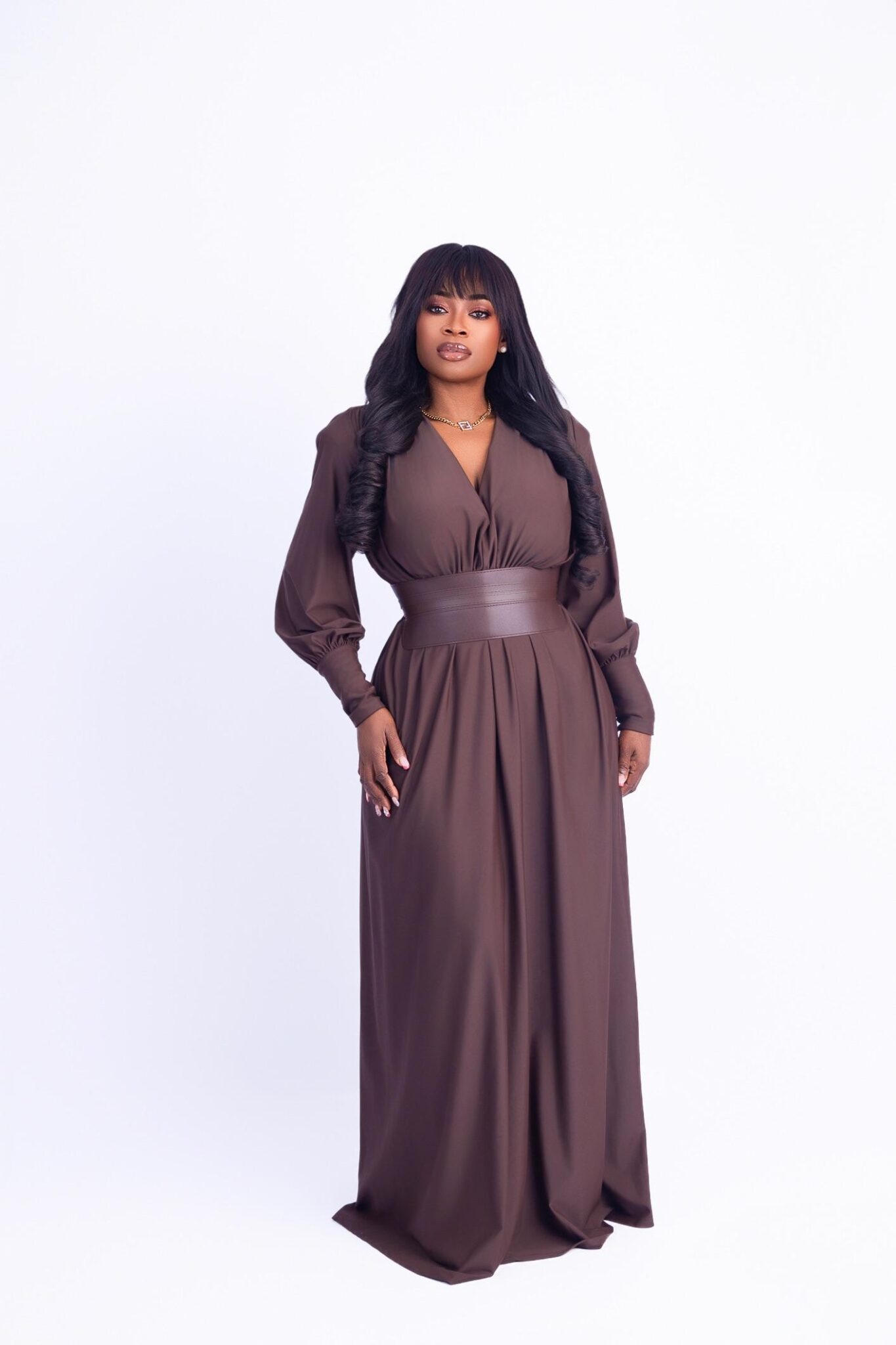 Valencia Mocha Majesty Gown