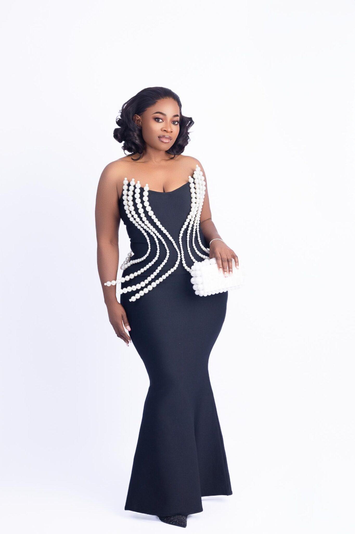 Ivory Grace Luxe Dress