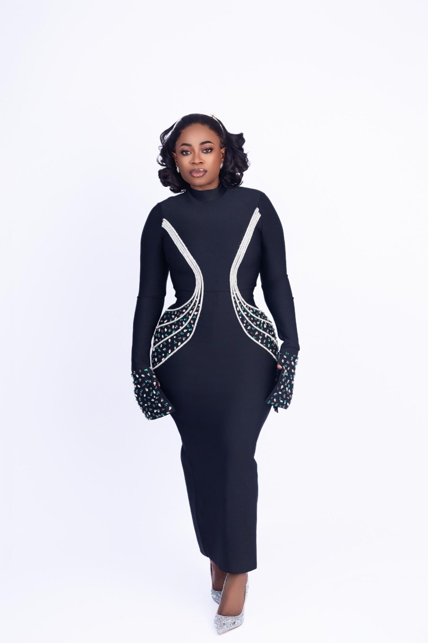 Hour Glass Glove Elegance Dress